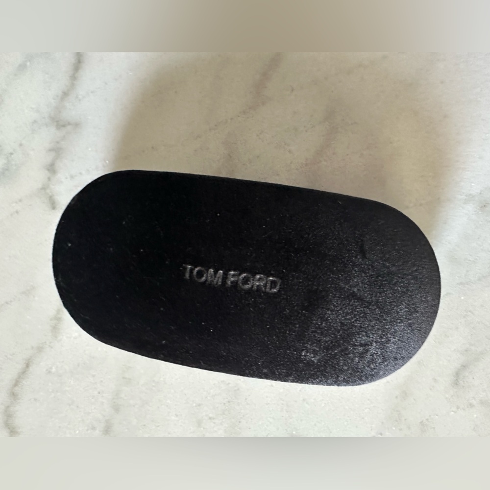 Tom Ford Velvet Black Eyewear Case
